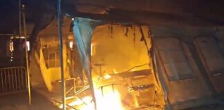 Migrantes irregulares vandalizan estación de recepción migratoria en Darién