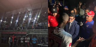 Los Lobos de la UPN vencen al Olimpia 1-0 en un juego suspendido por interrupción de la energía eléctrica