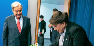 Honduras y la ONU se encuentran en el proceso de intercambio de textos para establecer la CICIH