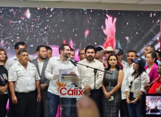 Wilfredo Méndez se une a la precandidatura de Jorge Cálix, quien advierte “tenemos fuerza para enfrentar lo que se venga”