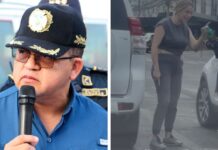 Policía Nacional anuncia la búsqueda de mujer armada que amenazó a trabajador en el bulevar Morazán