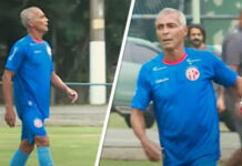 A sus 58 años, Romário completa su primer entrenamiento con el América de Río de Janeiro