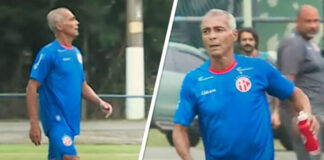 A sus 58 años, Romário completa su primer entrenamiento con el América de Río de Janeiro