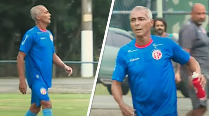 A sus 58 años, Romário completa su primer entrenamiento con el América de Río de Janeiro