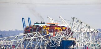 Las autoridades de EE. UU. hallan un nuevo cuerpo del accidente en el puente de Baltimore