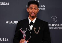 Jude Bellingham gana el premio «Laureus» al deportista revelación del año