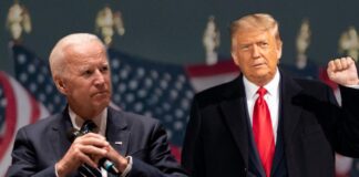 Trump arremete contra la migración mientras Biden llama a proteger el aborto en las urnas