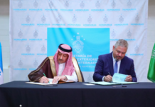 Honduras y Arabia Saudí firman un acuerdo general de cooperación
