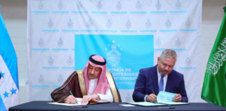 Honduras y Arabia Saudí firman un acuerdo general de cooperación