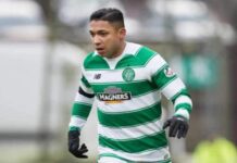 Emilio Izaguirre volverá a jugar con el Celtic en el partido que enfrentarán a las leyendas del Borussia Dortmund