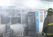 Explota un chimbo de gas en mercado Medina de SPS y varias personas resultan con quemaduras