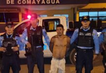 Policía Nacional captura a hombre que asesinó a menor de edad en mercado de Comayagua