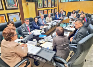 Mayoría de magistrados claman reanudar sesión del pleno a la presidenta de la Corte Suprema de Justicia