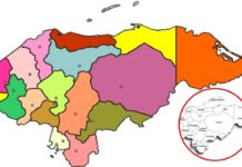 Imprimen el mapa oficial de Honduras con una nueva extensión territorial de 112, 777 km²