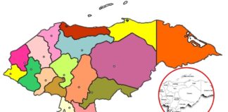 Imprimen el mapa oficial de Honduras con una nueva extensión territorial de 112, 777 km²