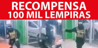 Secretaría de Seguridad ofrece recompensa de L. 100 mil por información de banda que usa uniformes de la Dipampco