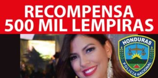 Policía Nacional aumenta a L. 500 mil recompensa por información del paradero de Angie Peña