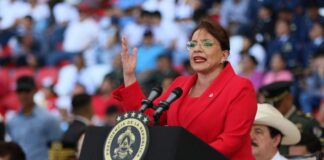 Presidenta Xiomara Castro se suma a llamado de movilización que hizo su esposo por Día del Trabajo