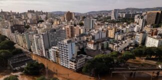 Alertan de la posibilidad de nuevas crecidas en una Porto Alegre inundada