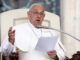 El papa dice que «es necesario rezar por la paz en estos tiempos de guerra mundial»