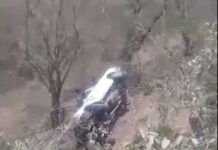 Varias personas resultan heridas tras caer vehículo a hondonada en Olancho