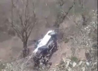 Varias personas resultan heridas tras caer vehículo a hondonada en Olancho