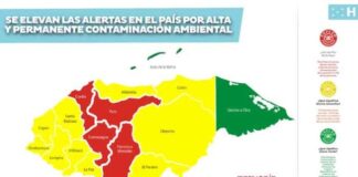 Elevan a Alerta Roja cuatro departamentos por alta y permanente contaminación ambiental