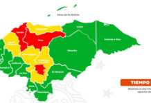Alerta Roja por tiempo indefinido los departamentos de Cortés y Yoro por contaminación