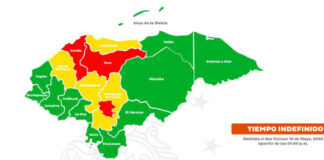 Alerta Roja por tiempo indefinido los departamentos de Cortés y Yoro por contaminación