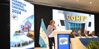 La presidenta del Cohep destaca la labor del trabajador hondureño en el Día Internacional del Trabajador