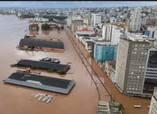 Suben a 108 los muertos y a 136 los desaparecidos por las inundaciones en el sur de Brasil