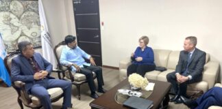 Embajadora Dogu y Fiscal General tratan temas de transparencia y corrupción