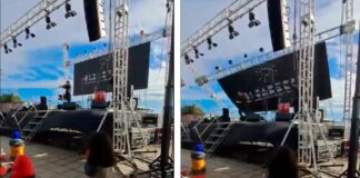 Pantalla gigante se desploma durante presentación del mago Jean Paul Olhaberry en San Antonio