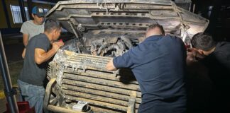 Técnicos mexicanos llegan a Honduras para investigar el incendio de vehículo “Black Mamba”