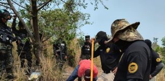 Encuentran cementerio clandestino en San Pedro Sula en el lugar habrían al menos 15 cuerpos enterrados