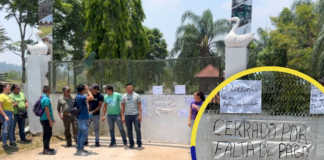 Empleados toman el incautado zoológico de Joya Grande, exigiendo pago de salarios atrasados