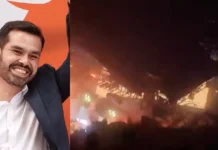 Suman 9 personas muertas y 70 heridos tras caída de templete en evento de Álvarez Máynez