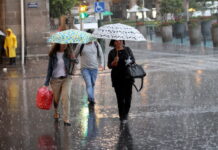 Este domingo persistirán las lluvias en varias regiones del territorio nacional