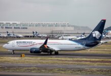 Aeroméxico suspende sus vuelos a Ecuador en medio de la crisis diplomática