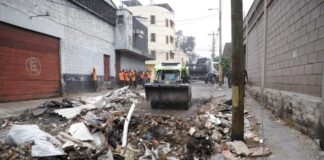 AMDC lanza eel programa «Guerra contra la Basura» e interviene mercados de Comayagüela para prevenir inundaciones
