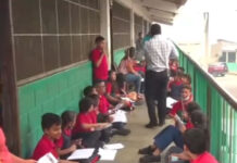 Reportan el desmayo de varios estudiantes por contaminación del aire en la capital