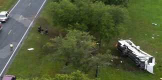 Arrestado el conductor que causó el choque en el que murieron ocho trabajadores en Florida