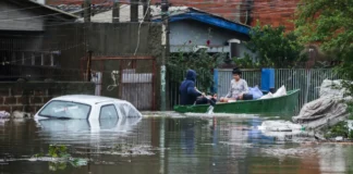 Aumentan a 57 las muertes por las inundaciones en el sur de Brasil