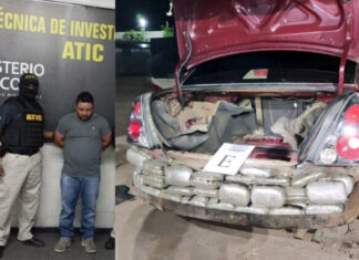 15 años de cárcel para Ronny Lezama, por tráfico de más de 42 kilos de marihuana que ocultaba en bómper de vehículo