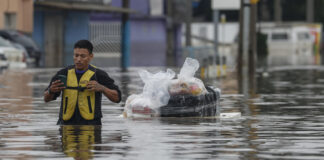 Las lluvias se intensifican en el sur de Brasil y la situación puede empeorar