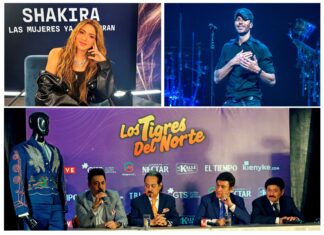 Shakira, Enrique Iglesias y Los Tigres del Norte encabezan el festival Bésame Mucho