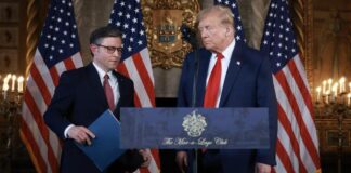 Donald Trump y el presidente de la Cámara Baja se reúnen en Mar-a-Lago para analizar la agenda del 2025