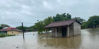 Más de cuatro mil afectados en 16 comunidades de la zona sur de Honduras