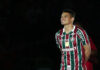 Thiago Silva celebra la vuelta a «casa» en su abarrotada presentación con el Fluminense
