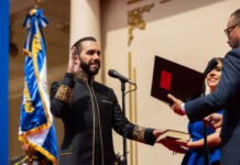 Nayib Bukele es investido para un segundo mandato consecutivo en El Salvador